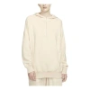 Nike (wmns)  Solid Color Knit Hoodie Yellow In Neutral