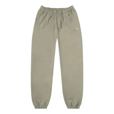 Nike (wmns)  Solo Swoosh Sweatpants 'light Army Olive' In Green