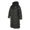 Nike (wmns)  Sports Loose Casual Long Hooded Down Jacket 'black'