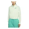 Nike (wmns)  Sportswear Air 1/4-zip Fleece Top 'lime Green'