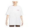 Nike (wmns)  Sportswear Bear Graphic Oversized T-shirt Asia Sizing 'white'