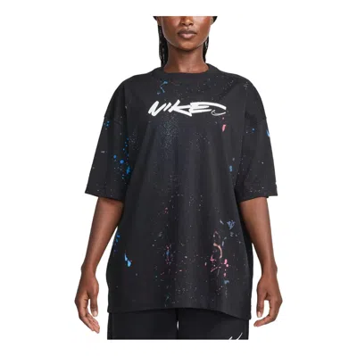 Nike (wmns)  Sportswear Breaking Oversized T-shirt Asia Sizing 'black'
