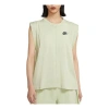 Nike (wmns)  Sportswear Casual Breathable Sports 3d Logo Sleeveless Green