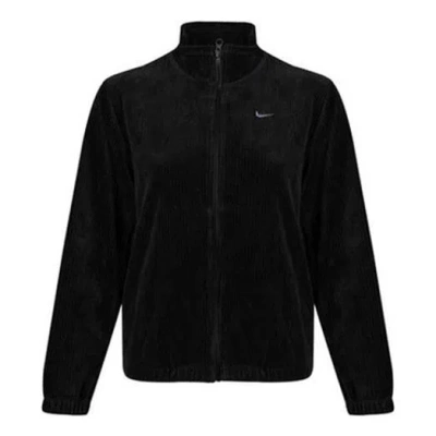 Nike (wmns)  Sportswear Casual Sports Stand Collar Retro Jacket Black