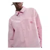 Nike (wmns)  Sportswear Chill Poplin Woven Loose Long-sleeve Button-down Top 'pink Foam'