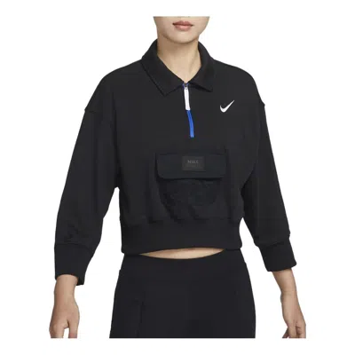 Nike (wmns)  Sportswear City Utility French Terry Polo Jacket 'black'