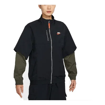 Nike (wmns)  Sportswear City Utility Oversize Jacket 'black Orange'