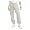 Nike Mid-rise Cotton Blend Sweatpants In Gray
