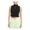 Nike (wmns)  Sportswear Collection Essentials Embroidery Logo Knitting Waistcoat Black
