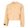 Nike (wmns)  ' Sportswear Essential Casual Sports Woven Solid Color Short Jacket Autumn Orange