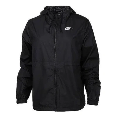 Nike (wmns)  Sportswear Essential Repel Woven Jacket Asia Sizing 'black'