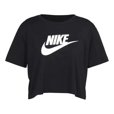 Nike (wmns)  Sportswear Essential Short Casual Crew Neck Short Sleeve T-shirt Black