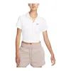 Nike (wmns)  Sportswear Essential Short-sleeve Polo T-shirt 'white'