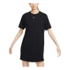 Nike Womens  Nsw Essential Short Sleeve Dress T-shirt In Black