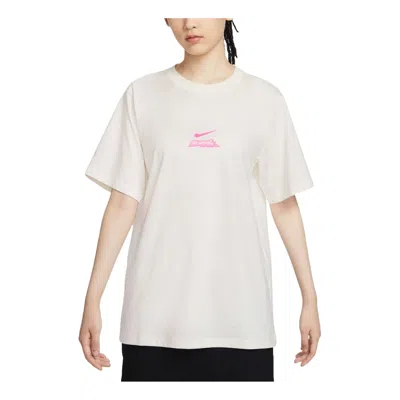 Nike (wmns)  Sportswear Essential T-shirt Asia Sizing 'sail' In White