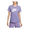Nike Women's  Sportswear Essentials Logo T-shirt In Purple