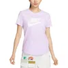 Nike (wmns)  Sportswear Essentials Logo T-shirt (asia Sizing) 'purple'
