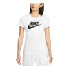 Nike Women's  Sportswear Essentials Logo T-shirt In White