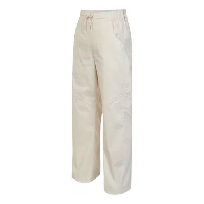 Nike (wmns)  Sportswear Essentials Woven High-rise Pants 'beige' In Neutral