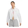 Nike (wmns)  Windrunner Loose Uv Woven Full-zip Jacket Asia Sizing 'white Black'