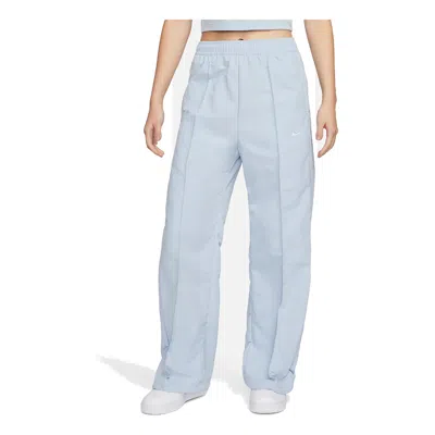 Nike (wmns)  Sportswear Everything Wovens Mid-rise Open-hem Trousers 'light Armoury Blue'