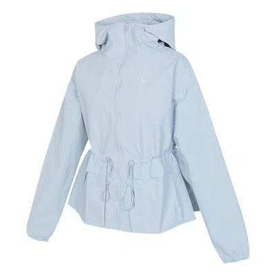 Nike (wmns)  Sportswear Everything Wovens Oversized Hooded Jacket 'light Armoury Blue'