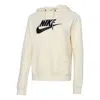 Nike (wmns)  Sportswear Fleece Hoodie 'light Bone' In White