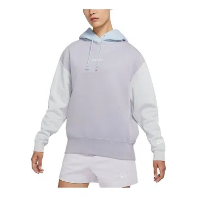 Nike (wmns)  Sportswear Fleece Hoodie 'lilac Blue White'