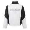 Nike (wmns)  Sportswear Full-length Zipper Cardigan Splicing Contrasting Colors Woven Jacket White