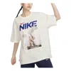 Nike (wmns)  Sportswear Graphic Oversized T-shirt Asia Sizing 'sail' In White