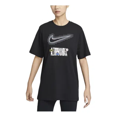 Nike (wmns)  Sportswear Graphic T-shirt Asia Sizing 'black'