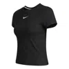 Nike (wmns)  Sportswear Icn Clsh Cap Slv Ss T Tee Black