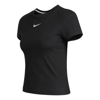 Nike (wmns)  Sportswear Icn Clsh Cap Slv Ss T Tee Black