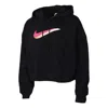 Nike (wmns)  Sportswear Icon Clash Fleece Hoodie 'black Pink'