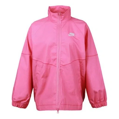 Nike (wmns)  Sportswear Jacket 'purplepink White' In Pink