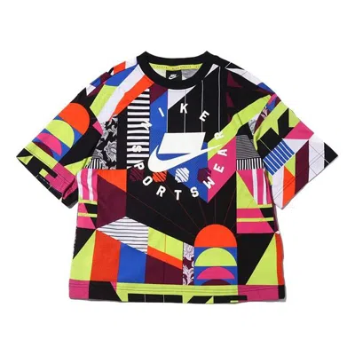 Nike (wmns)  Sportswear Loose Fit Short Sleeve 'multi'
