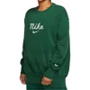 Nike (wmns)  Sportswear Oversized Crewneck Sweatshirt 'college Green'