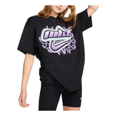 Nike (wmns)  Sportswear Oversized T-shirt Asia Sizing 'black'