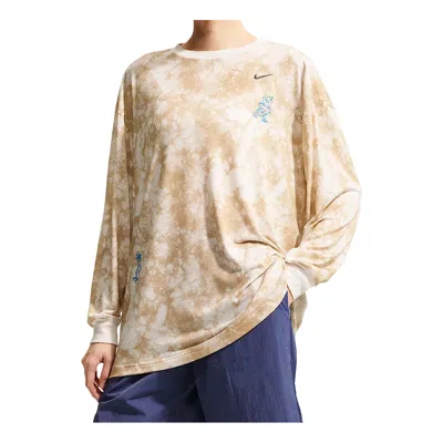 Nike (wmns)  Sportswear Oversized T-shirt 'british Khaki' In Multi