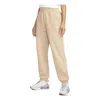 Nike (wmns)  Sportswear Phoenix Fleece High-waisted Oversized Tracksuit Bottoms 'hemp' In Neutral