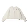 Nike (wmns)  Sportswear Phoenix Fleece Jacket 'vanillan' In Neutral