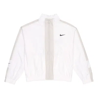 Nike (wmns)  Sportswear Repel Contrasting Colors Loose Woven Jacket Autumn White