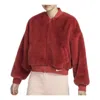 Nike (wmns)  Sportswear Reversible Faux Fur Bomber Jacket 'red'