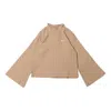 Nike (wmns)  Sportswear Ribbed Knit High Collar Long Sleeves Knit Long Sleeves Yellow