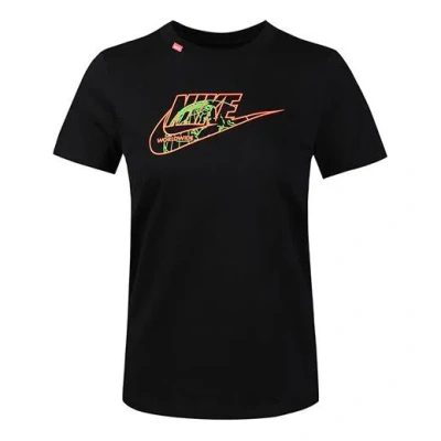 Nike (wmns)  Sportswear Round Neck Casual Short Sleeve Black
