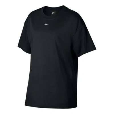 Nike (wmns)  Sportswear Short Sleeve Tops Loose 'black'