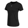 Nike (wmns)  Sportswear Sport Trainingbreathable Fabric Knitting Short Sleeve T-shirt Black