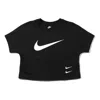 Nike (wmns)  Sportswear Swoosh Logo Casual Short T-shirt 'black'