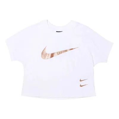 Nike (wmns)  Sportswear Swoosh Logo Short Sleeve 'white'