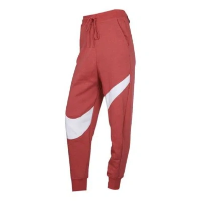 Nike (wmns)  Sportswear Swoosh Logo Sports Trouser Pink In Red